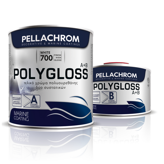 POLYGLOSS ΛΕΥΚΟ τελικό χρώμα πολυουρεθάνης