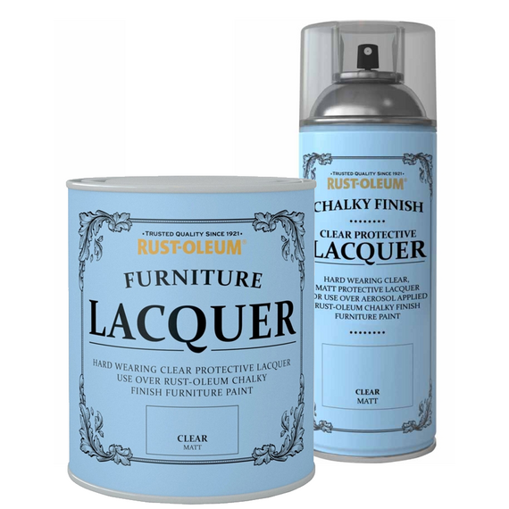 Βερνίκι ματ για χρώμα κιμωλίας Furniture Lacquer Rust-Oleum 400ml