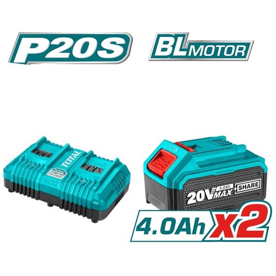 set-alysopriono-mpatarias-li-ion-40v-4ah-total-tgsli401682
