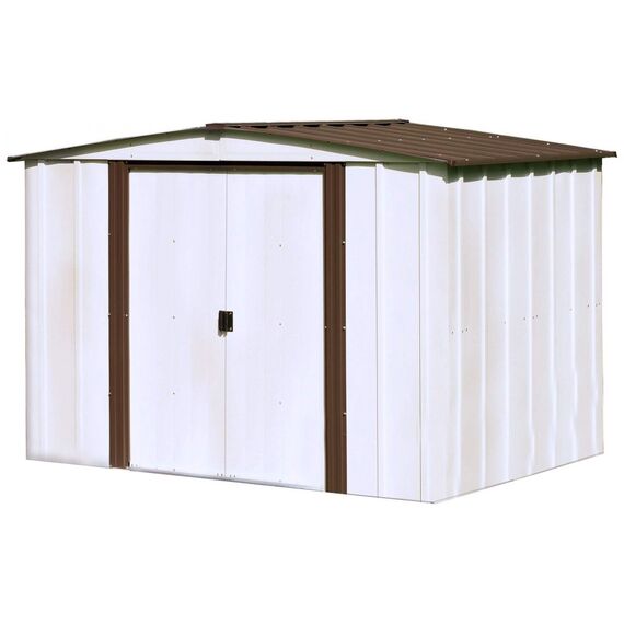 apothiki-kipoy-metalliki-newport-8x6-coffee-arrow-np8667