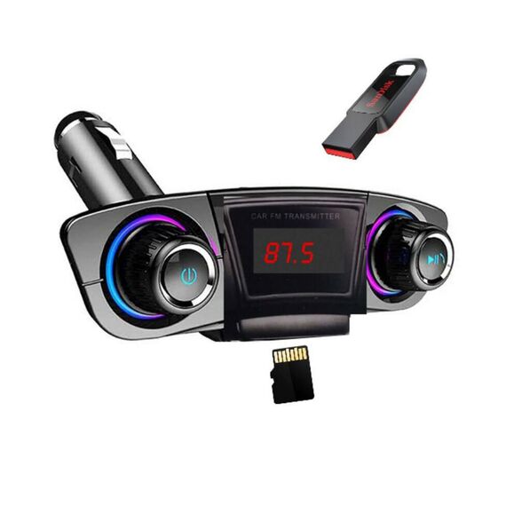 fm-transmitter-m20-me-bluetooth-2-usb-kai-othoni-lcd-mayro-1-temakhio