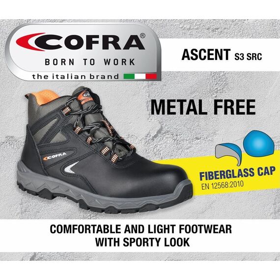 Μποτάκι Ασφαλείας Cofra Ascent S3 SRC