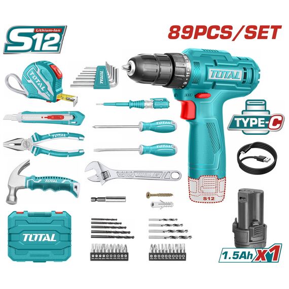 set-drapanokatsabido-mpatarias-lithioy-li-ion-12v-1.5ah-type-c-me-89-temakhia-ergaleia-kheiros-total-thkthp10892