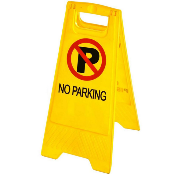 plastiki-pinakida-apagoreyetai-to-parkingk-no-parking-cresman