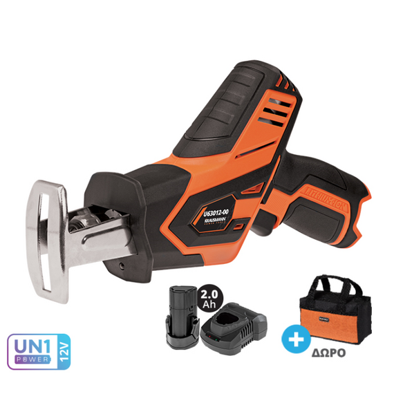 set-spathosega-mini-12v-mpatarias-li-ion-2.0ah-me-mpataria-12v-kai-fortisti-krausmann-u63012-12s