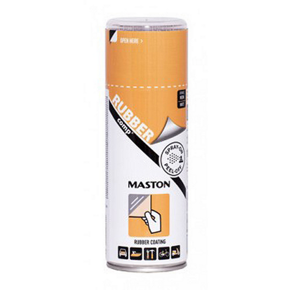Rubber Comp Επίστρωμα καουτσούκ σε σπρέι Maston 400ml.