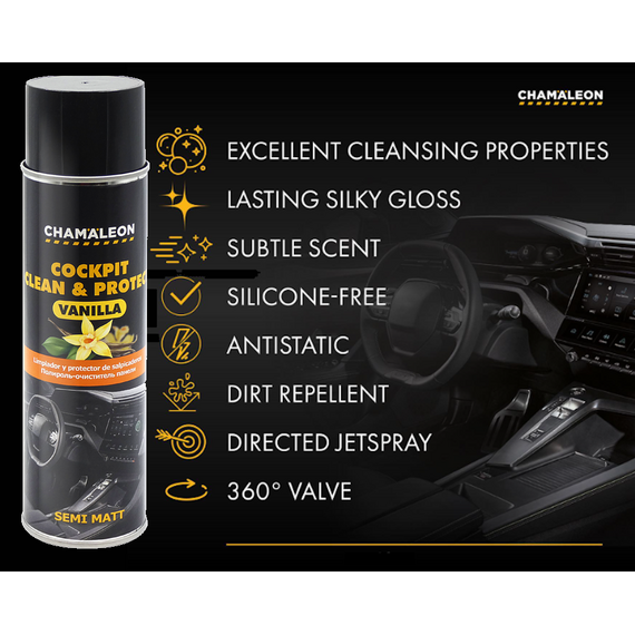 sprei-prostasias-gia-tamplo-kai-plastika-aroma-banilia-chamaleon-cockpit-spray-clean-and-protect-500