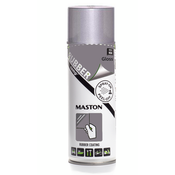 Rubber Comp Επίστρωμα καουτσούκ σε σπρέι Maston 400ml.