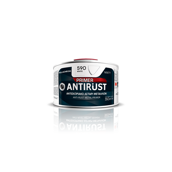 Αντισκωριακό αλκυδικό αστάρι μετάλλου ANTIRUST 350ml