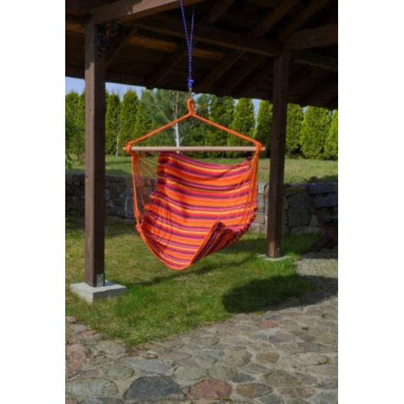 aiora-kremasti-polythrona-rige-polykhromi-portokali-me-mayro-100x100cm