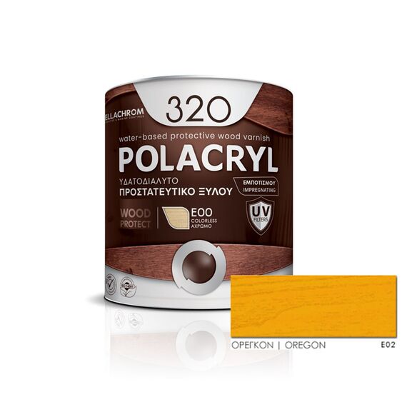 Συντηρητικό βερνίκι εμποτισμού ξύλου POLACRYL 320