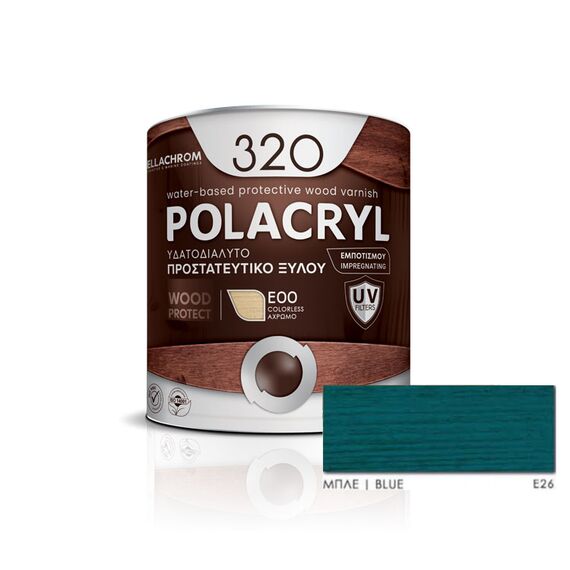 Συντηρητικό βερνίκι εμποτισμού ξύλου POLACRYL 320