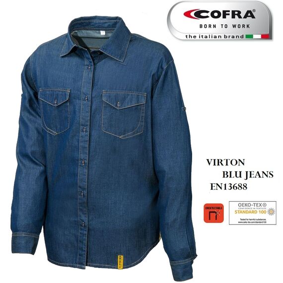 jean-poykamiso-ergasias-elastiko-mple-work-jeans-cofra-virton