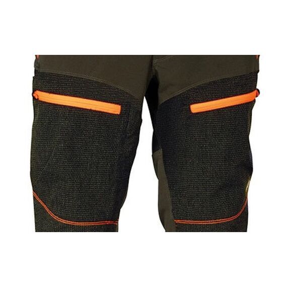 kynigetiko-panteloni-elastiko-4-way-stretch-ydroapothitiko-clay-brown-black-orange-kreien-cofra