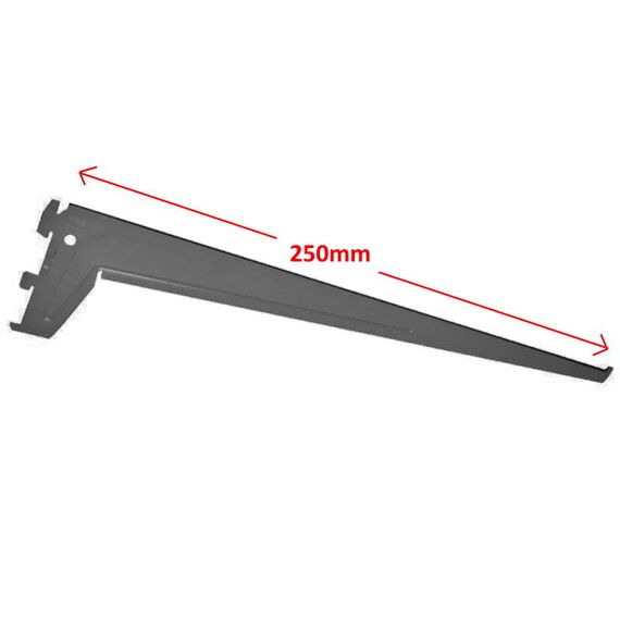 Βραχίονας ραφιού, ES PRO 25mm μαυρο ματ 174505.0323