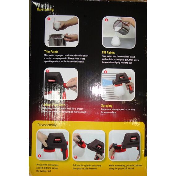 Ηλεκτρικό πιστόλι ψεκασμού benman 120 WATT