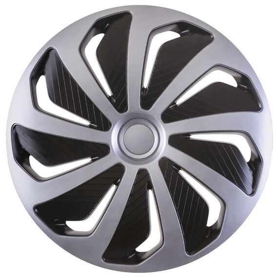 Τάσια αυτοκινήτου ασημί - μαύρα wind Cbx 15'' 106992