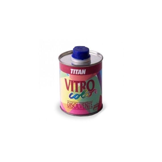 Διαλυτικό χρωμάτων για βιτρώ κατασκευές Vitro Color Disolvente TITAN 250ml