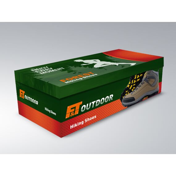 Forest Παπούτσια εργασίας και πεζοπορίας F&T OUTDOOR