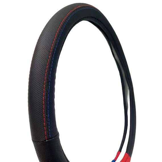 kalymma-timonioy-aytokinitoy-tricolore-m-sport-diametroy-37-39ek.-apo-dermatini-mayro-me-mayri-rafi