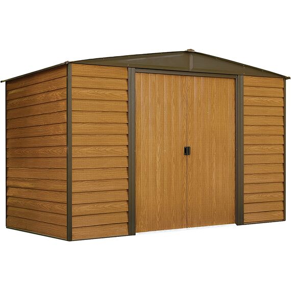 WOODRIDGE 10x6 Μεταλλική Αποθήκη Κήπου Arrow Wood WR106EU