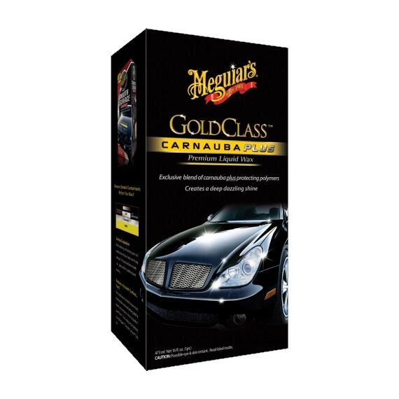 Carnauba Plus Premium Wax Υγρό κερί αυτοκινήτου με βάση Καρναούμπα Meguiar's Gold Class 473ml