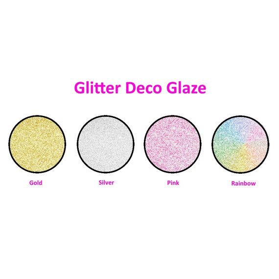 Γαλάκτωμα Glitter Deco Glaze ζωηρό γκλίτερ Pellachrom 1lt.