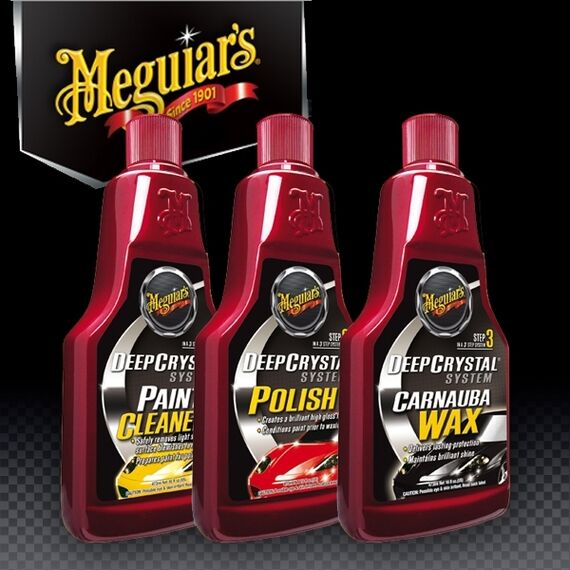 Αλοιφή γυάλισματος αυτοκινήτου Βήμα 2 Deep Crystal Polish Meguiar's 473ml