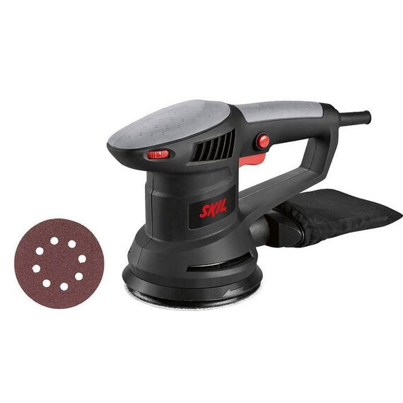 1081AA Έκκεντρο τριβείο ηλεκτρικό Skil 380W 125mm + 1 δίσκο λείανσης