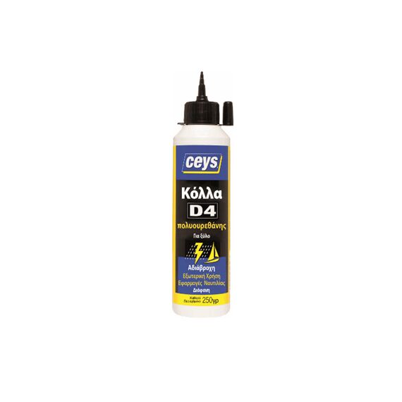 D4 Ξυλόκολλα αδιάβροχη πολυουρεθάνης  Ceys 250gr