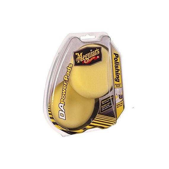 Σφουγγάρι γυαλίσματος αυτοκινήτου (2 τεμ) DA Polishing Power Pads G3508 Meguiar's 4"