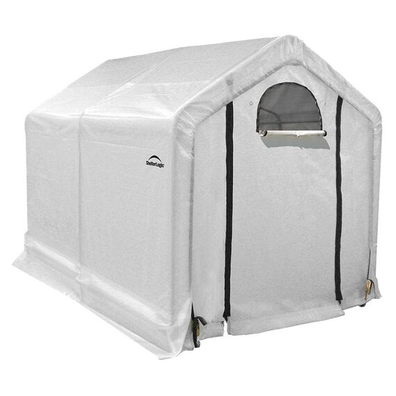 Peak Backyard Θερμοκήπιο κήπου με ράφια Shelter Logic 1.8 x 2.4 x 2 m