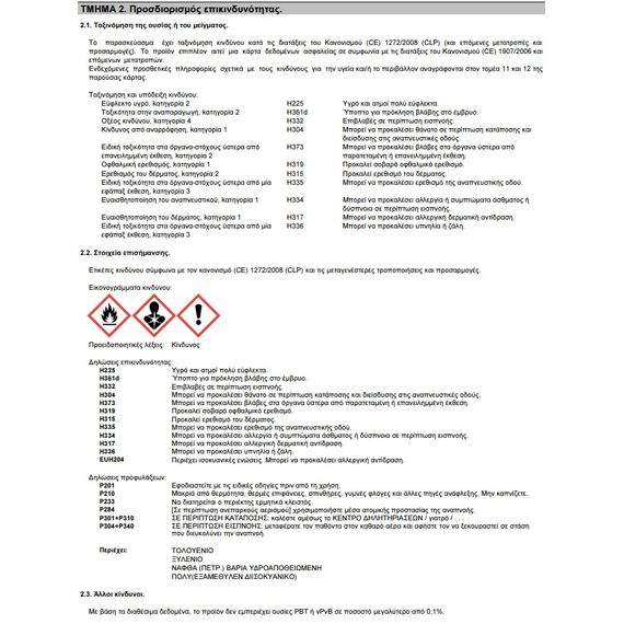 Poolgloss Β Συστατικό