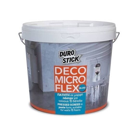 DS-258 Πατητή τσιμεντοκονία σε μορφή πάστας Deco Micro Flex Durostick 5Kg