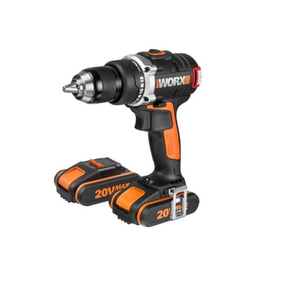 WX175 Δραπανοκατσάβιδο με 2 μπαταρίες 20V λιθίου Worx