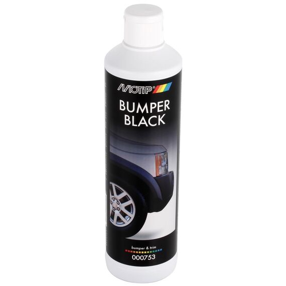 Αλοιφή γυαλίσματος προφυλακτήρα Bumper Black Motip 500ml