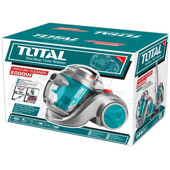 Ηλεκτρική σκούπα κυκλωνική TVC20258 Total 2000WATT