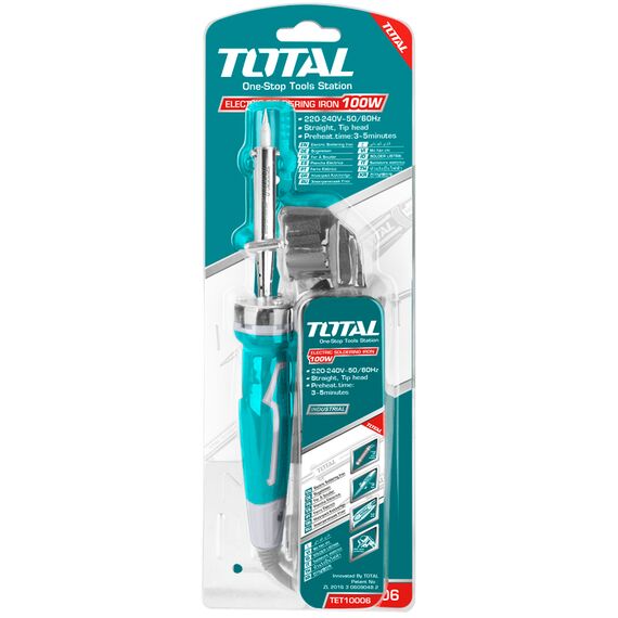 Κολλητήρι ηλεκτρικό TET10006 Total 100W
