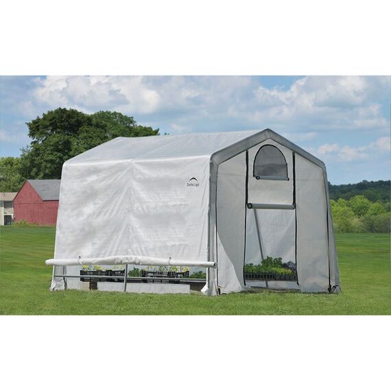 Growit in a box Θερμοκήπιο κήπου με ράφια Shelter Logic 3x3x2.4m