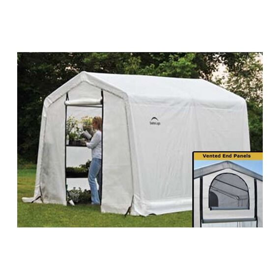 Growit in a box Θερμοκήπιο κήπου με ράφια Shelter Logic 3x3x2.4m