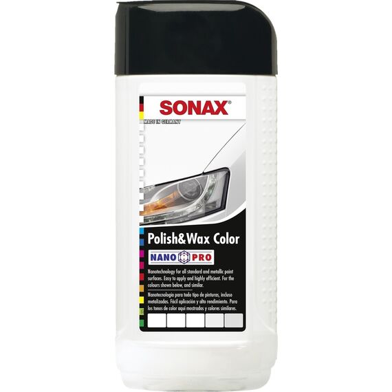 Sonax Wax Color Nano Pro Άσπρο (02960410) - 250ml