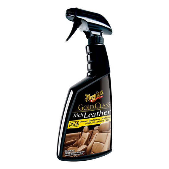 Σπρέι περιποίησης δερμάτων αυτοκινήτου Rich Leather Cleaner / Conditioner Meguiar's 450ml