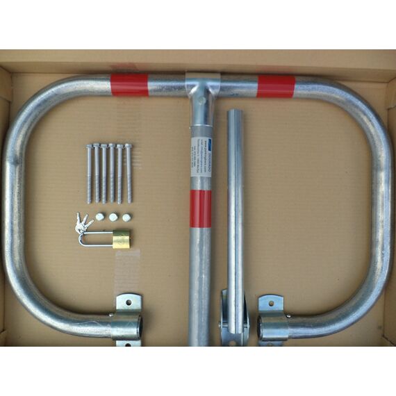 Μπάρα παρεμπόδισης στάθμευσης με 3 πόδια Φ42mm Doorado HSC3L-8050-4218