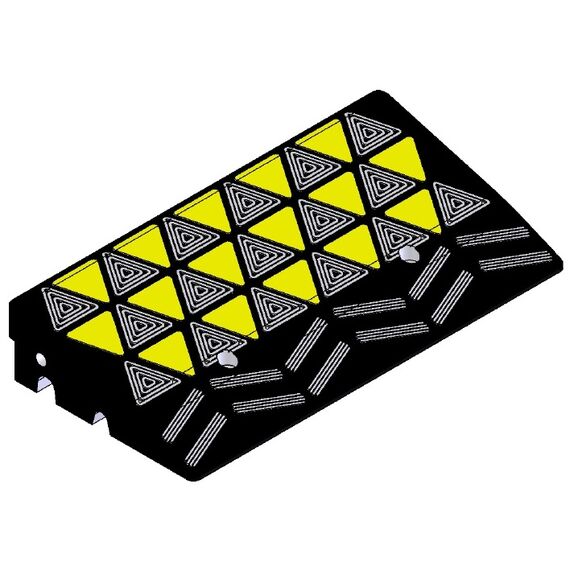 Ράμπα πεζοδρομίου ελαστική 10cm Doorado PARK-DH-UP-1M