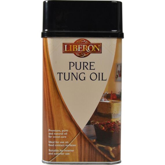 Pure Tung Oil της Liberon είναι φυσικό λάδι ξύλου