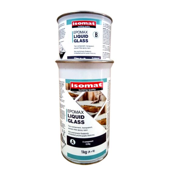 Υγρό γυαλί Epomax Liquid Glass δύο συστατικών (Α+Β) Isomat