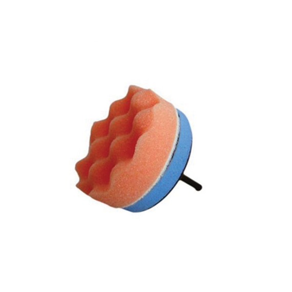 Βάση πλαστική VELCRO για δράπανο Flexipads 75mm + Σφουγγάρι γυαλίσματος