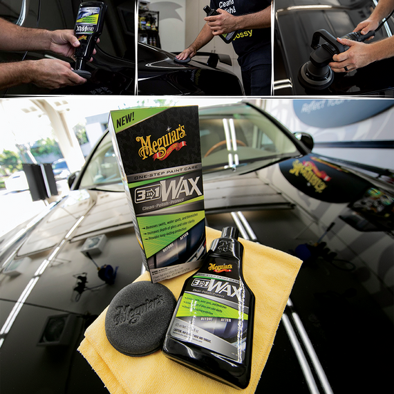 Κερί αυτοκινήτου 3-in-1 Wax G191016 Meguiar's 473ml